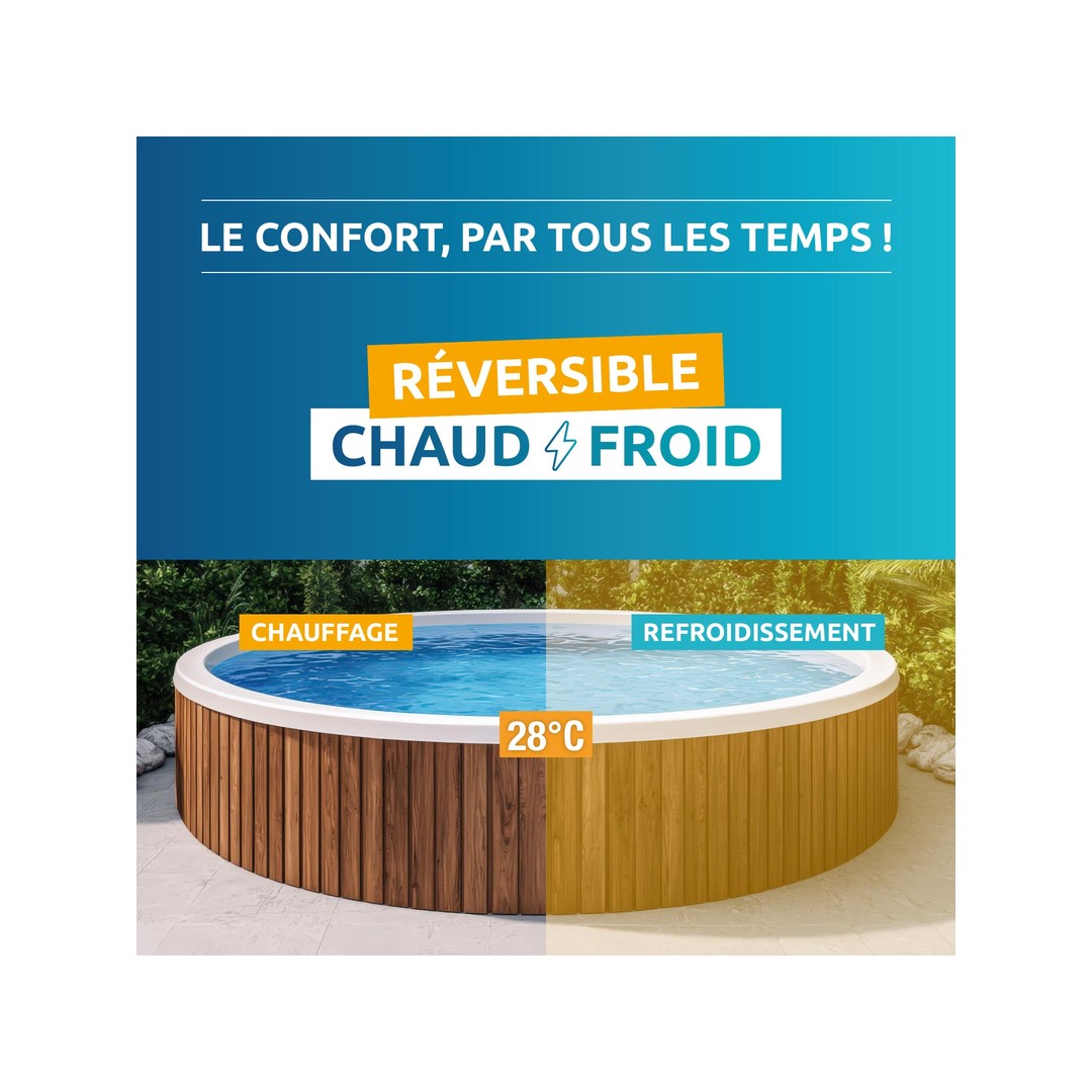 Tepelné čerpadlo Poolex Nano 2026 Reversible 5kW (ON/OFF) 12