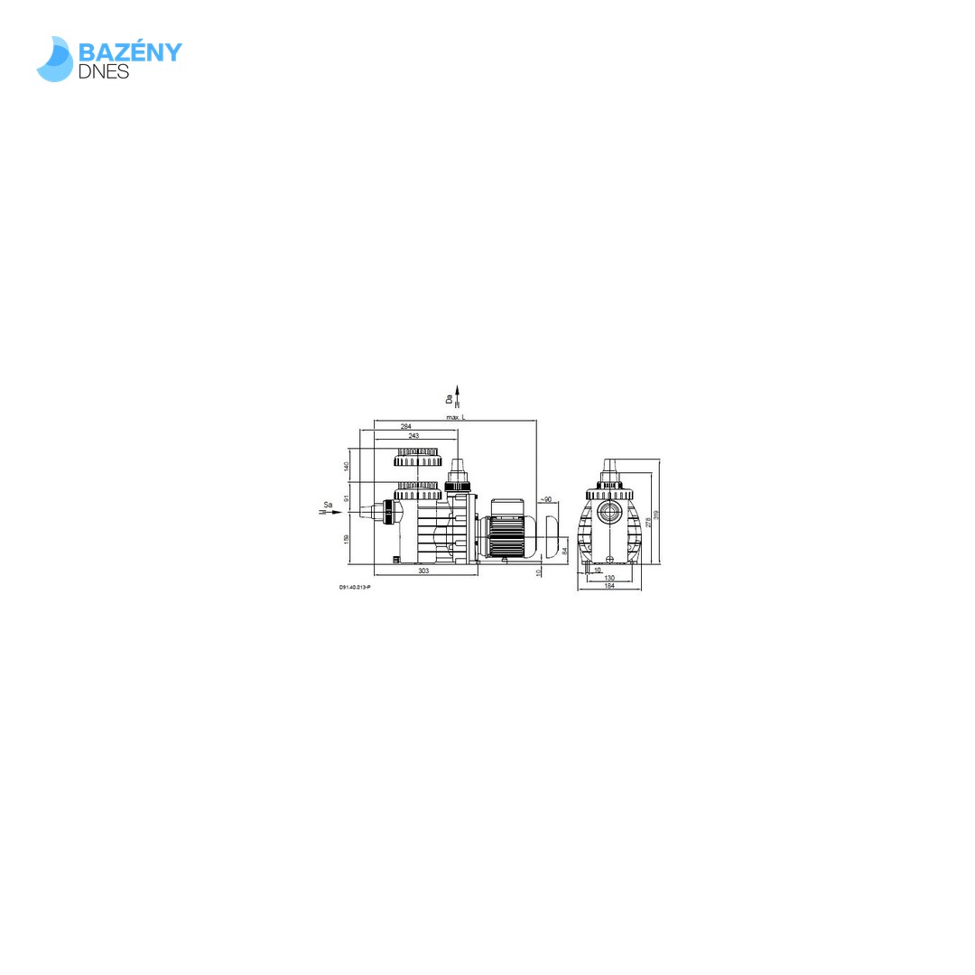 Čerpadlo filtrační Badu Magic 4 5