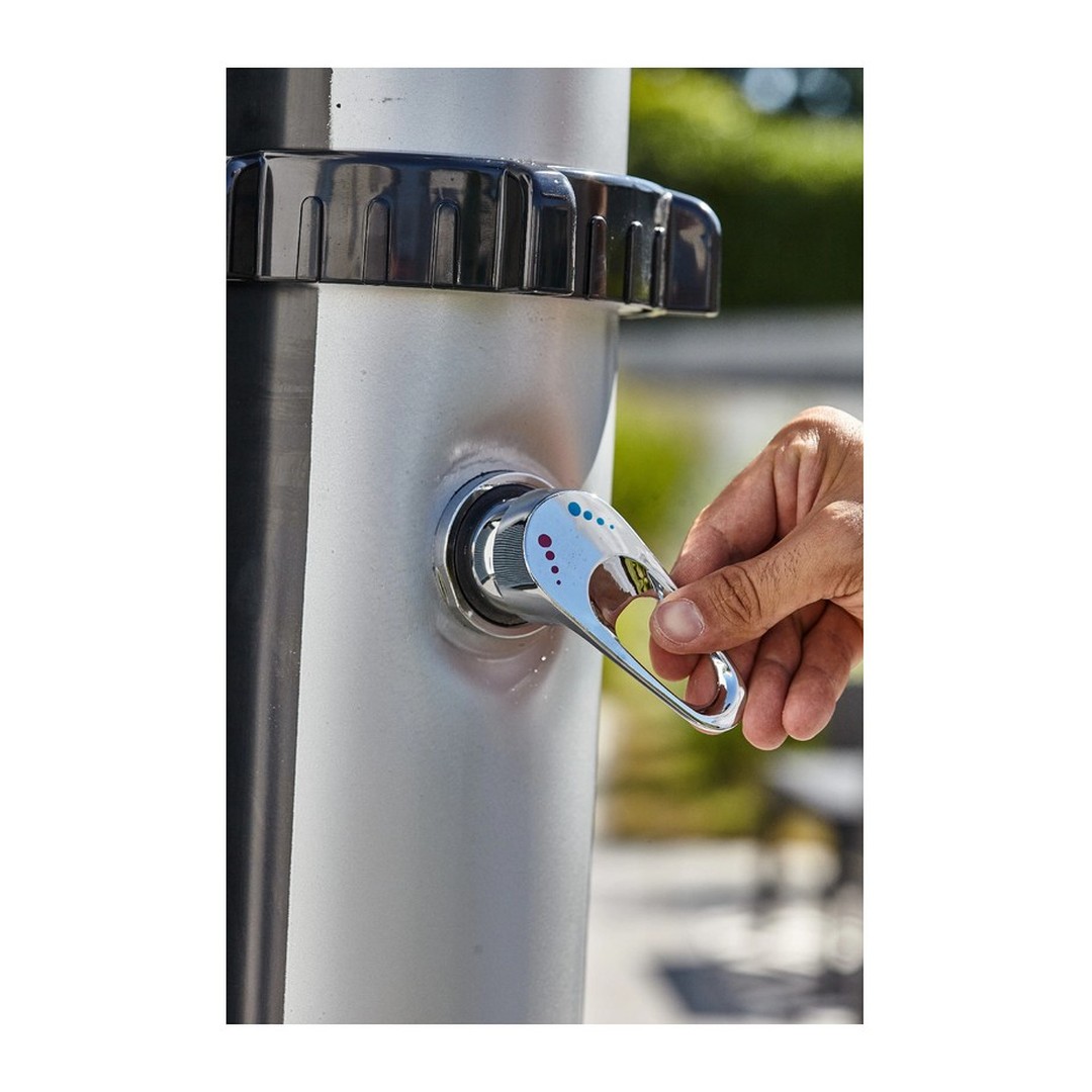 Solární sprcha CF Silver deluxe - dvoudílná 40L 7