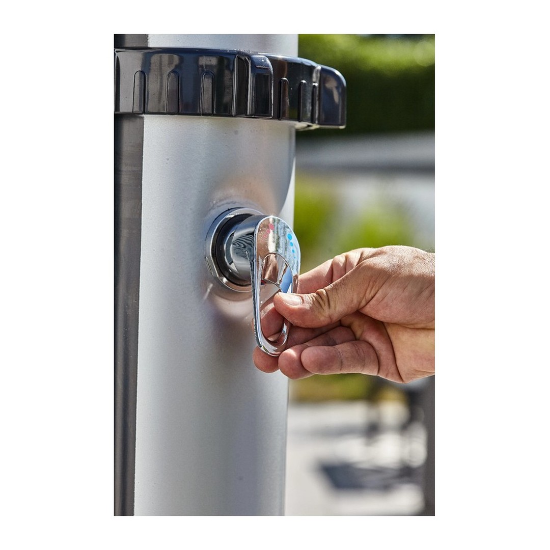 Solární sprcha CF Silver deluxe - dvoudílná 40L 8