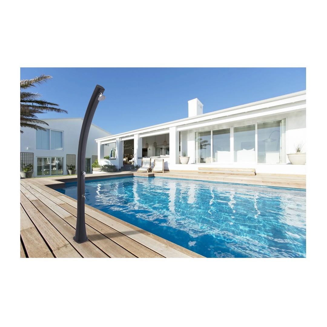 Solární sprcha CF Elegance Antracit 25L 2