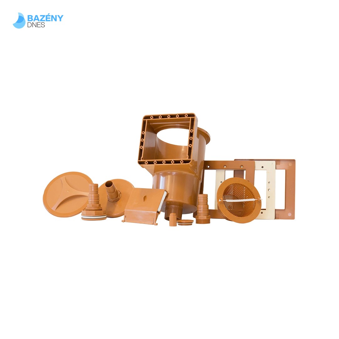 Skimmer CF vestavný - hnědý