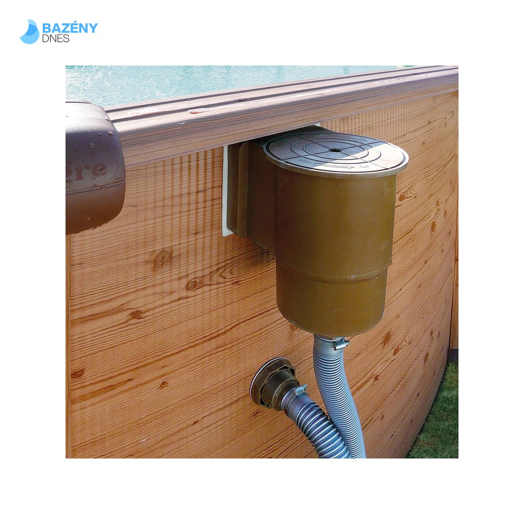 Skimmer CF vestavný - hnědý 2