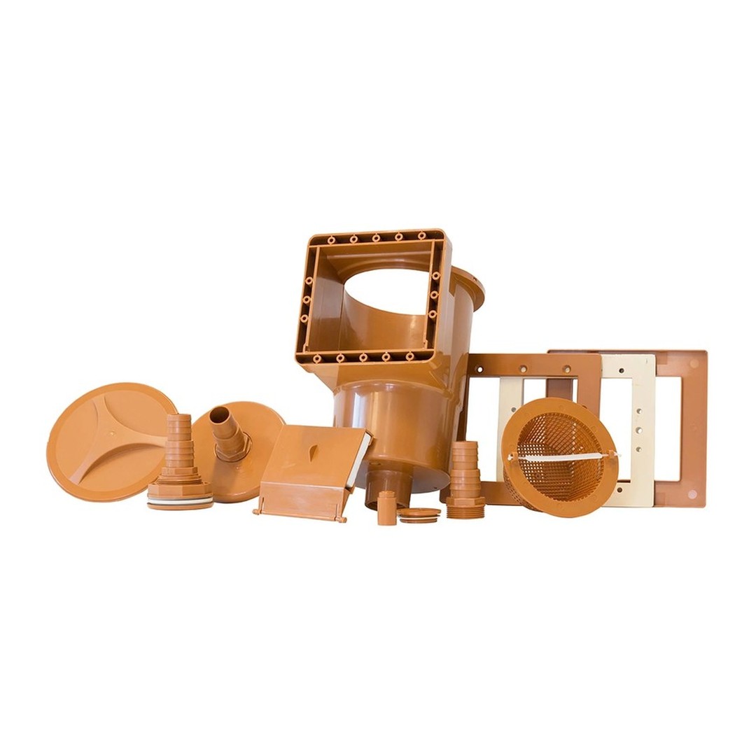 Skimmer CF vestavný - hnědý