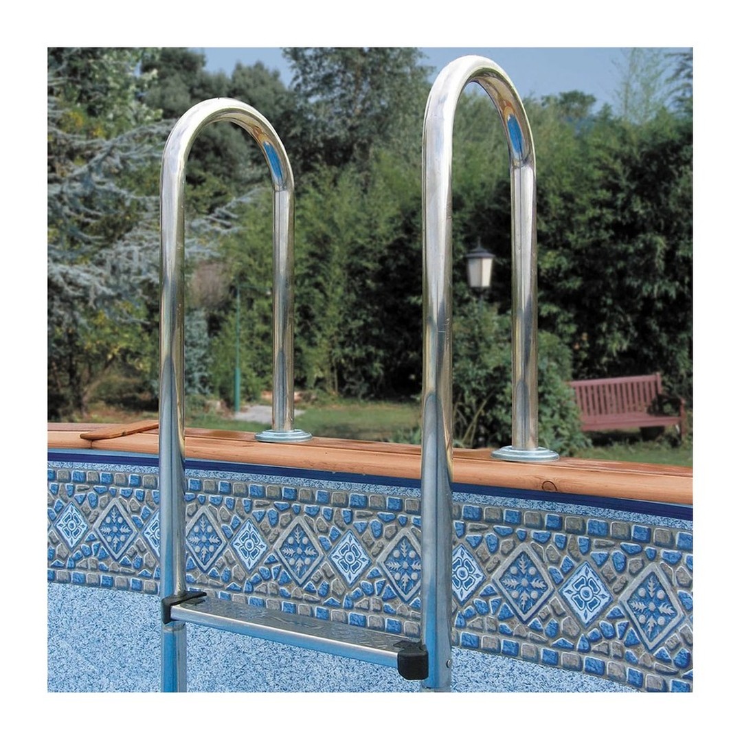 Bazénové schůdky CF (ÚZKÉ) pro zapuštěné bazény s hl. 150 cm 2