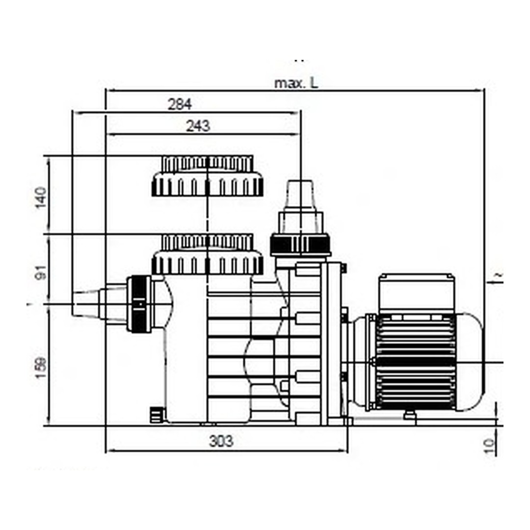 Čerpadlo k pískové filtraci Badu Magic 11 3