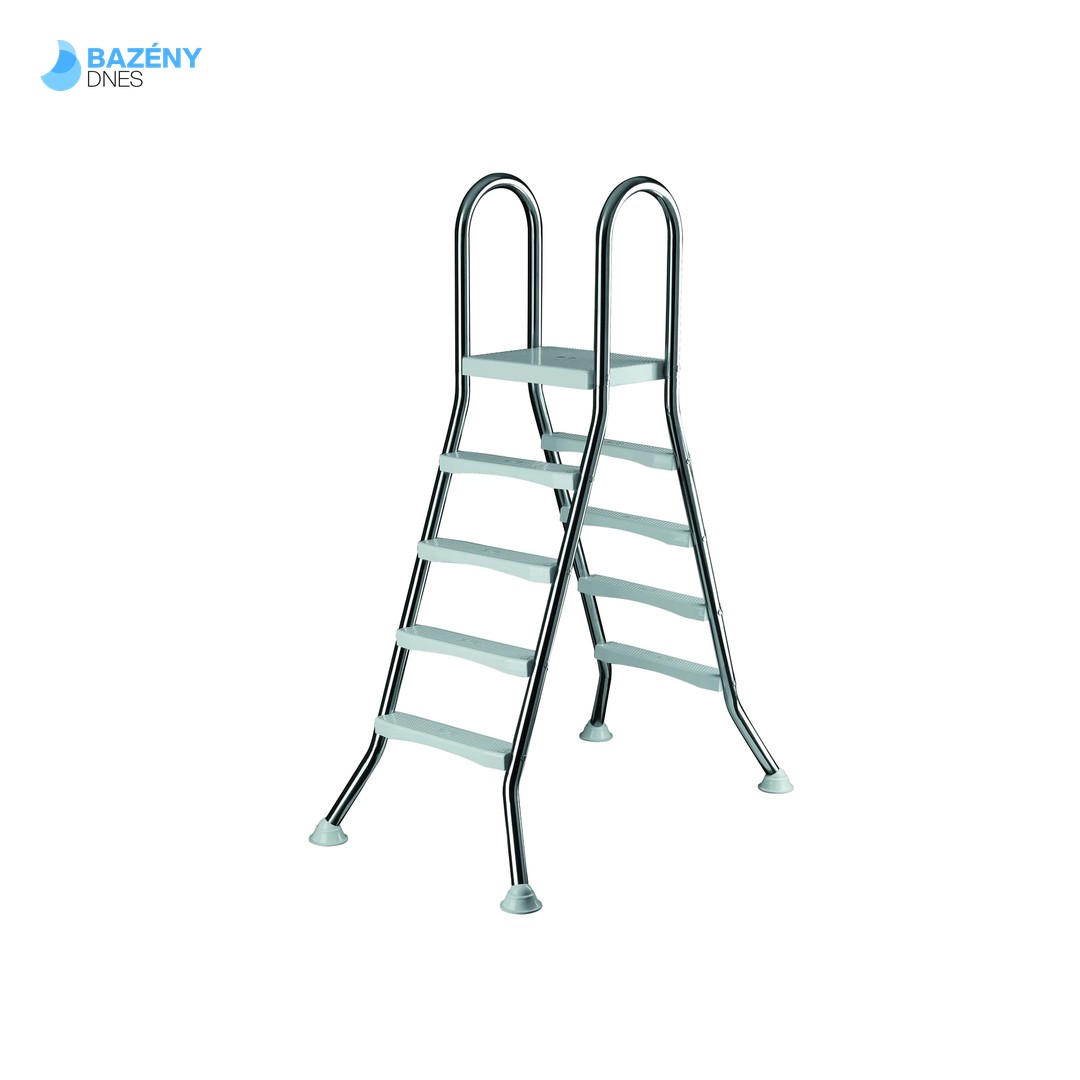 Bazénové schůdky CF 122 cm - nerezová ocel