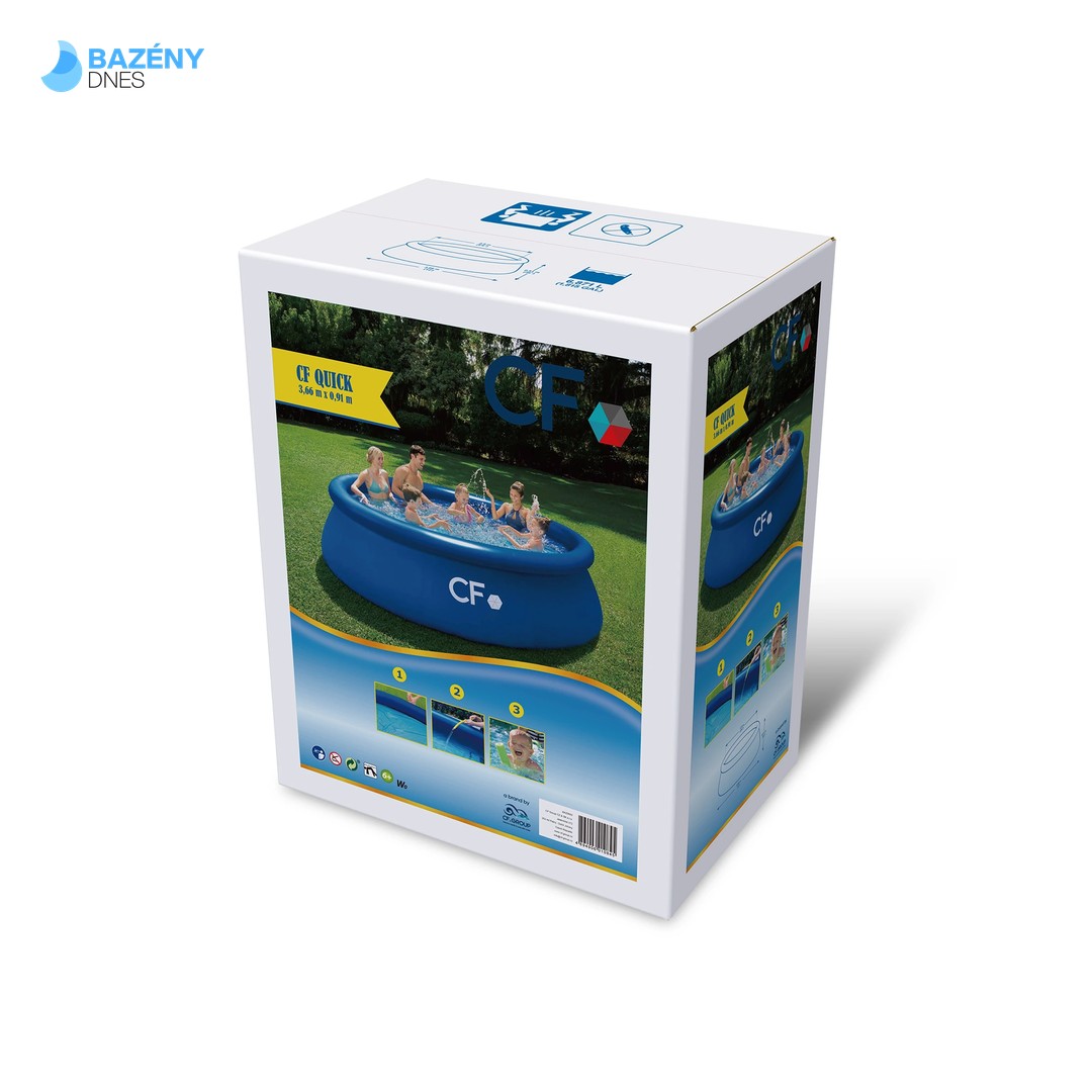 Bazén CF QUICK modrý - 366 x 91 cm 5