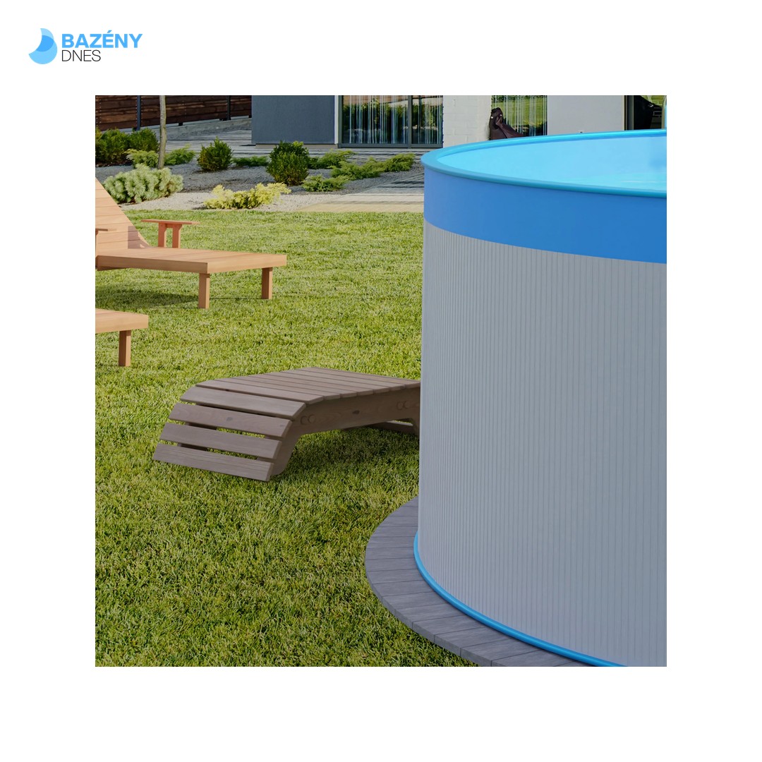 Bazén CF White/Blue - samotný bazén 350 x 90 cm 10