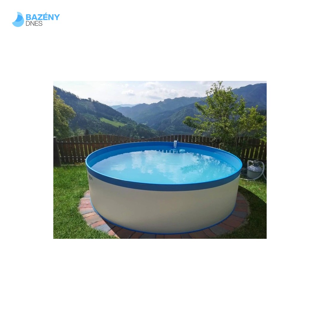 Bazén CF White/Blue - samotný bazén 350 x 90 cm 4