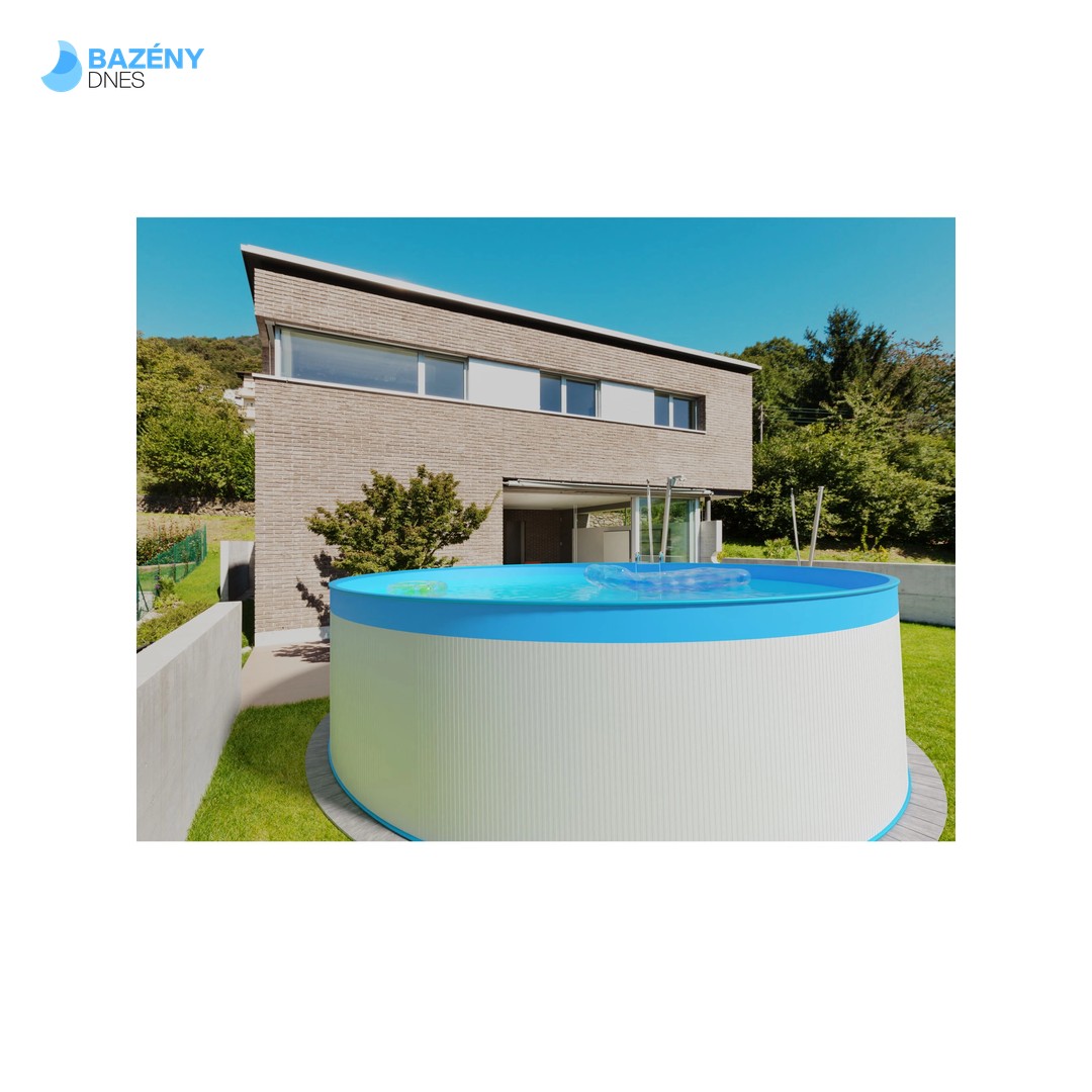 Bazén CF White/Blue - samotný bazén 350 x 90 cm 8