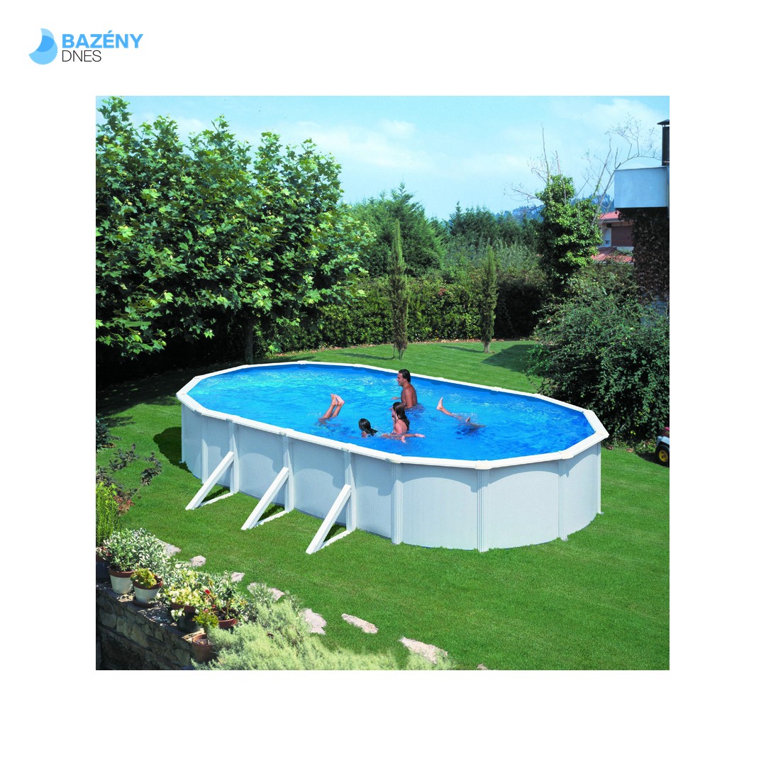 Bazén CF Classic WHITE/Blue – samotný bazén 610 x 360 x 120 cm vč. skimmeru 2