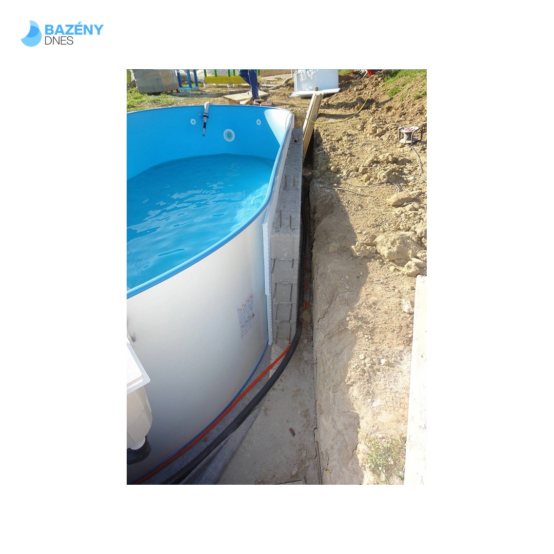 Bazén CF Exklusiv WHITE/Blue – samotný bazén 525 x 320 x 150 cm 6