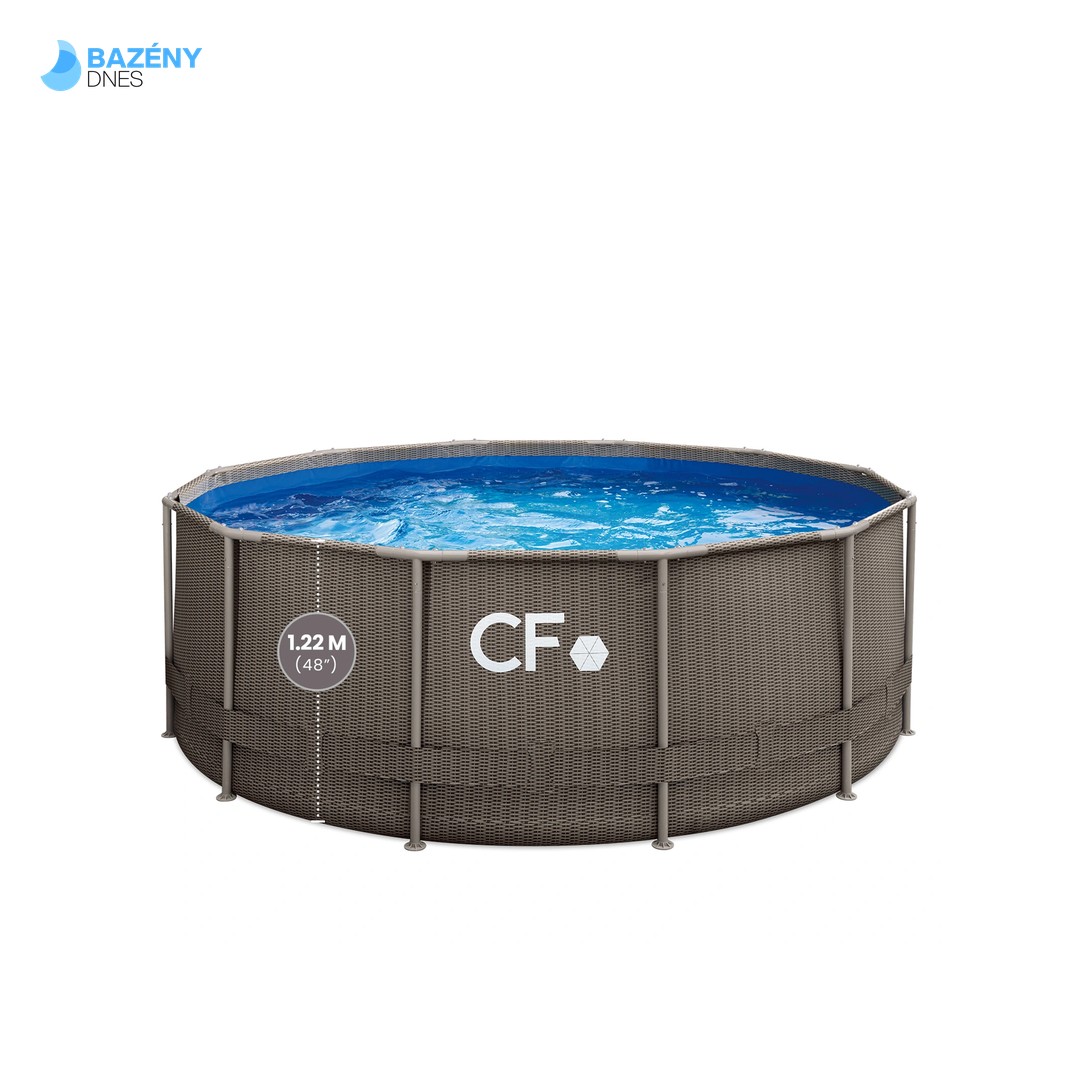 Bazén CF FRAME ratan - 366 x 122 cm