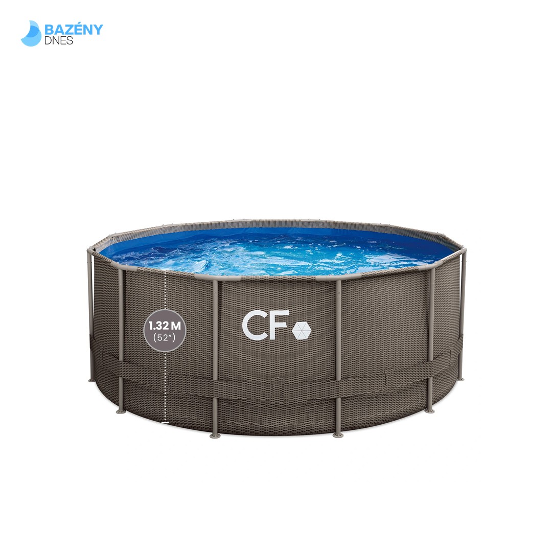 Bazén CF FRAME ratan - 366 x 132 cm