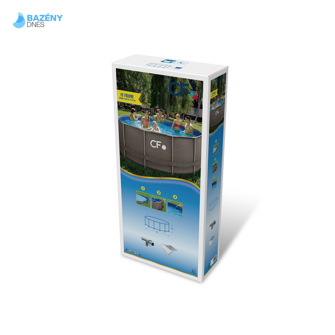 Bazén CF FRAME ratan - 366 x 132 cm 7