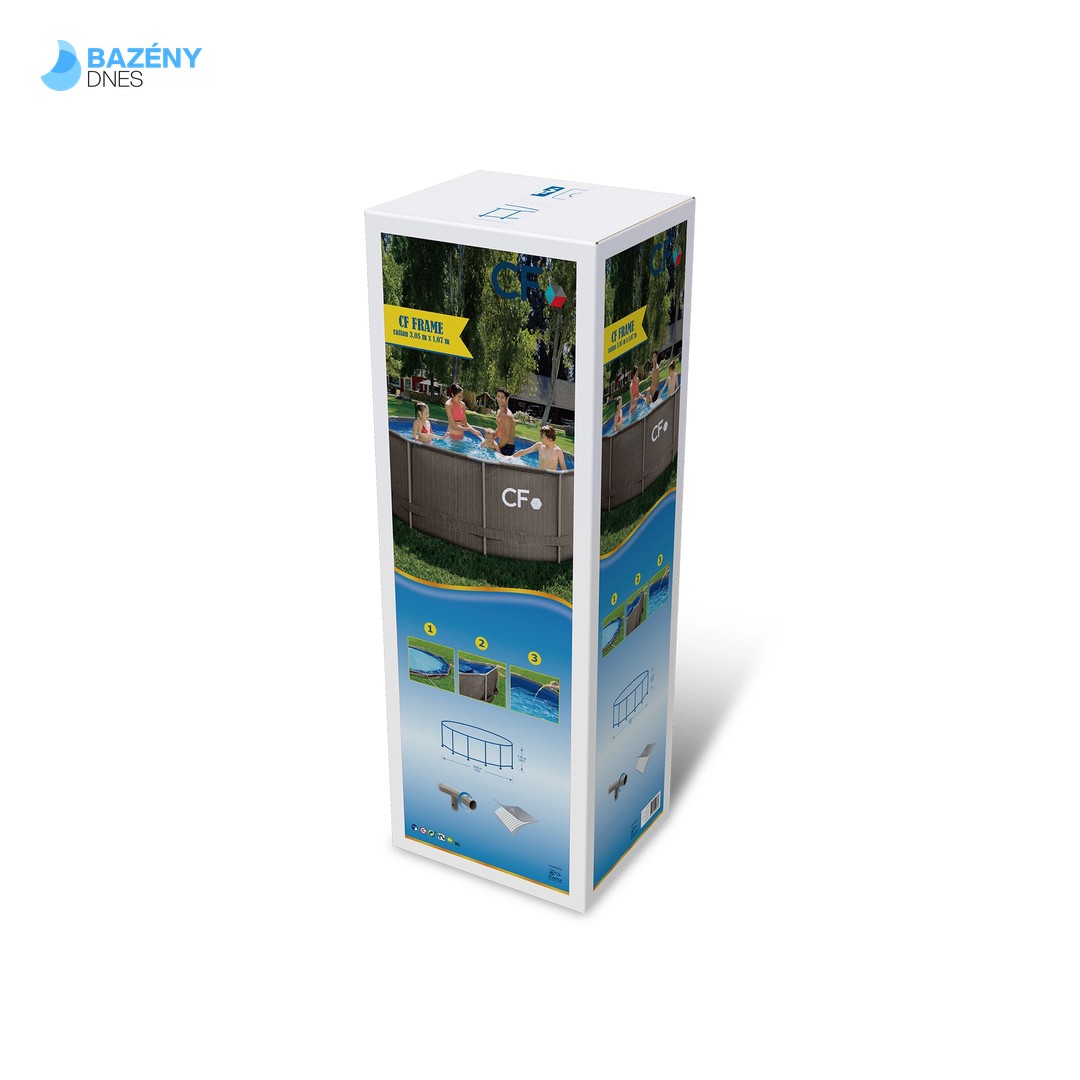 Bazén CF FRAME ratan - 305 x 107 cm 3