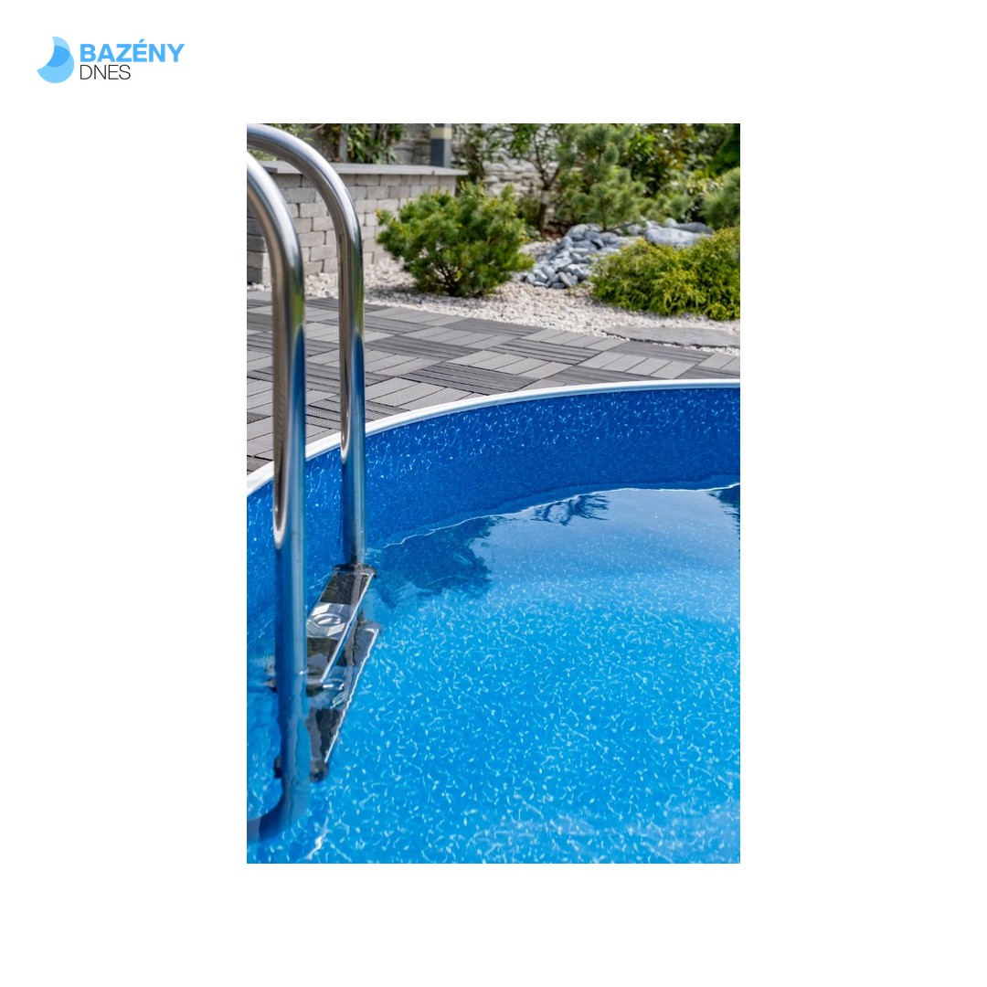 Bazénová fólie Waves pro bazén ø 4, 6 m x 1, 2 m 2