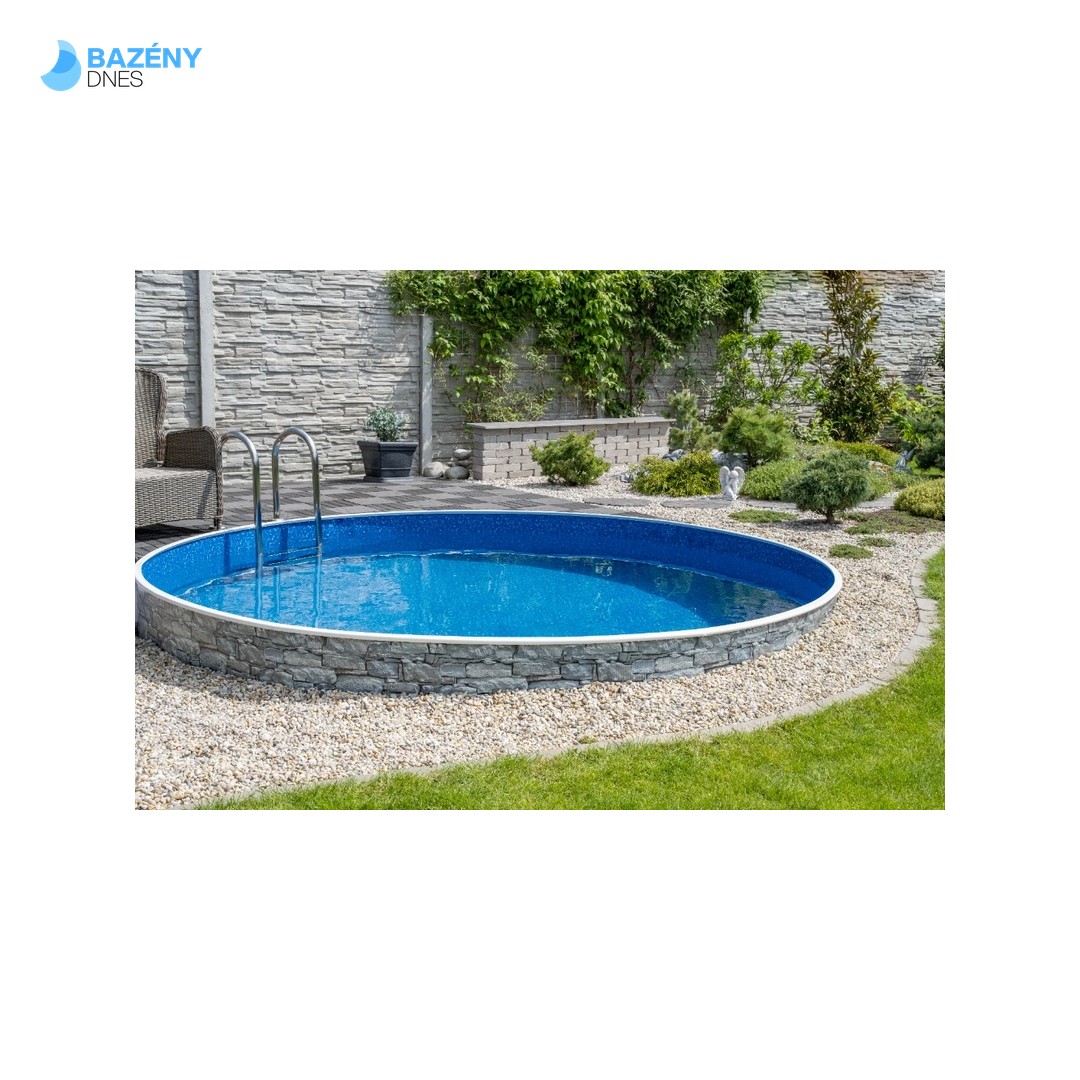 Bazénová fólie Waves pro bazén ø 4, 6 m x 1, 2 m 6