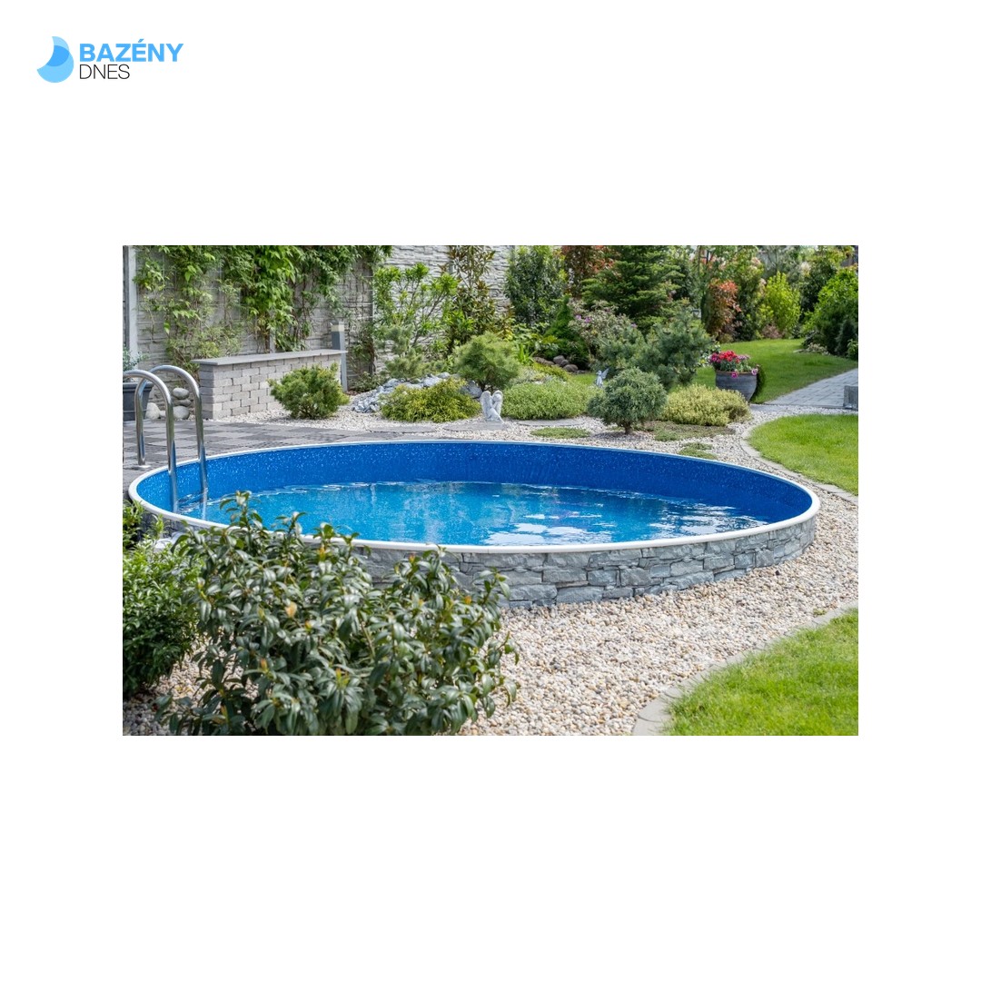 Bazénová fólie Waves pro bazén ø 5, 5 m x 1, 2 m 5