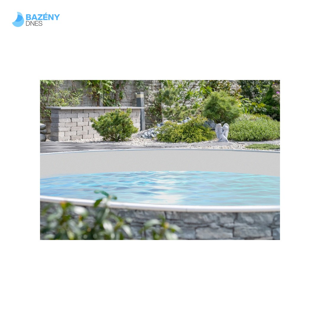Bazénová fólie Grey pro bazén Ø 3, 6 m x 0, 92 m 2