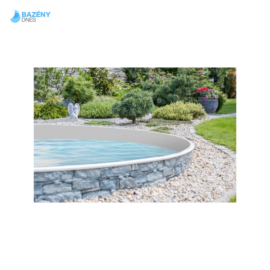 Bazénová fólie Grey pro bazén Ø 3, 6 m x 0, 92 m 3