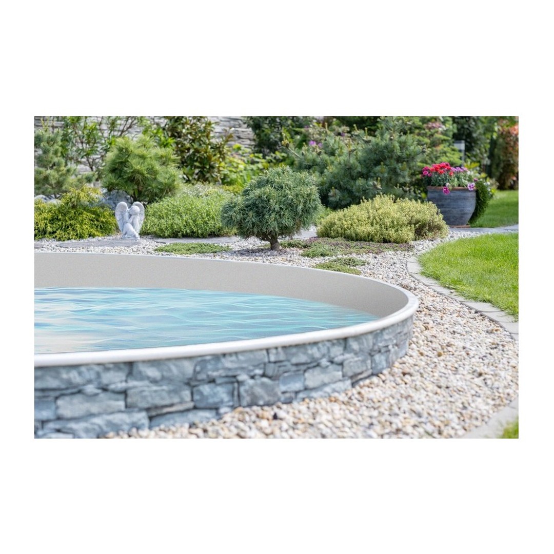 Bazénová fólie Grey pro bazén ø 3, 6 m x 1, 1 m 4