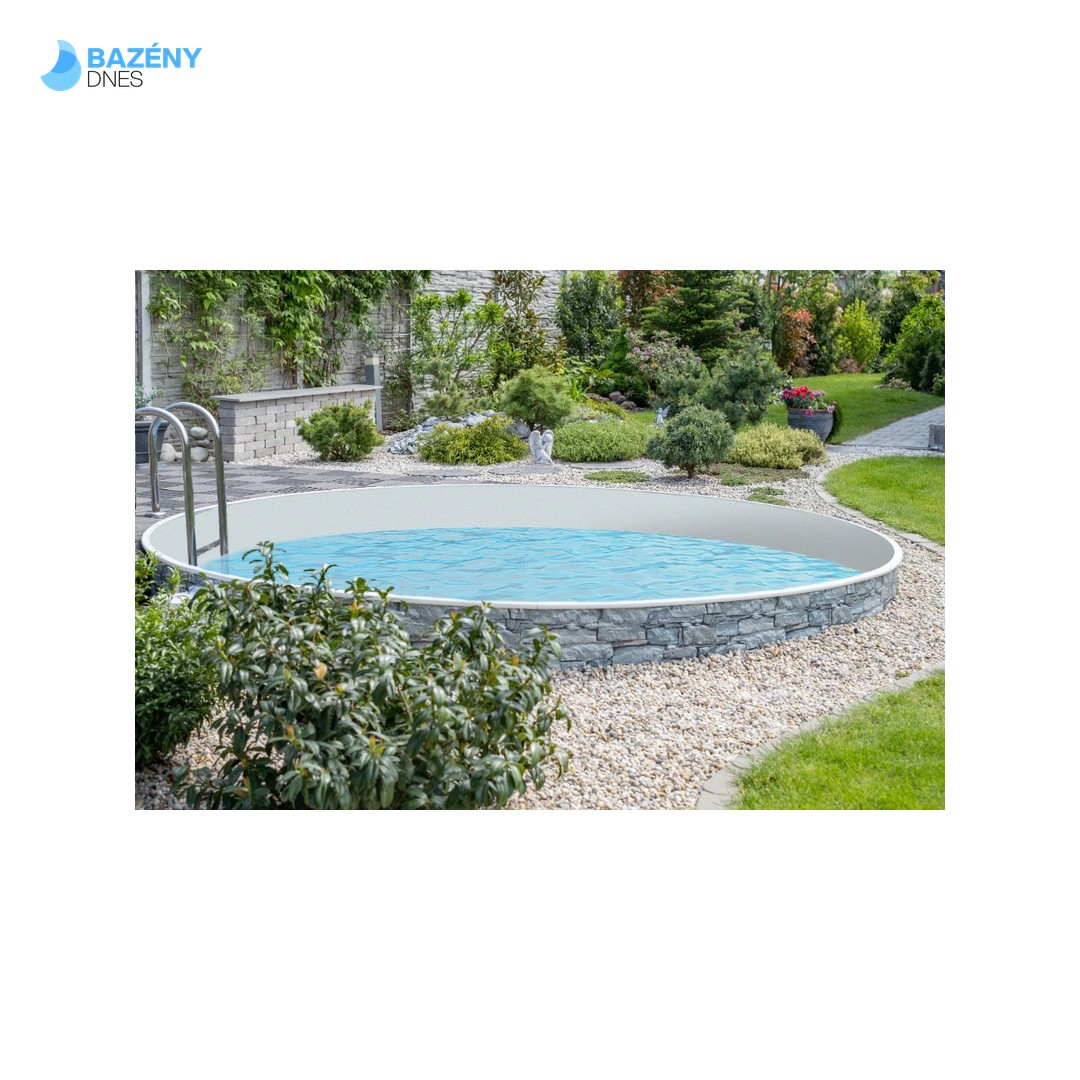 Bazénová fólie Grey pro bazén ø 4, 6 m x 1, 2 m 2