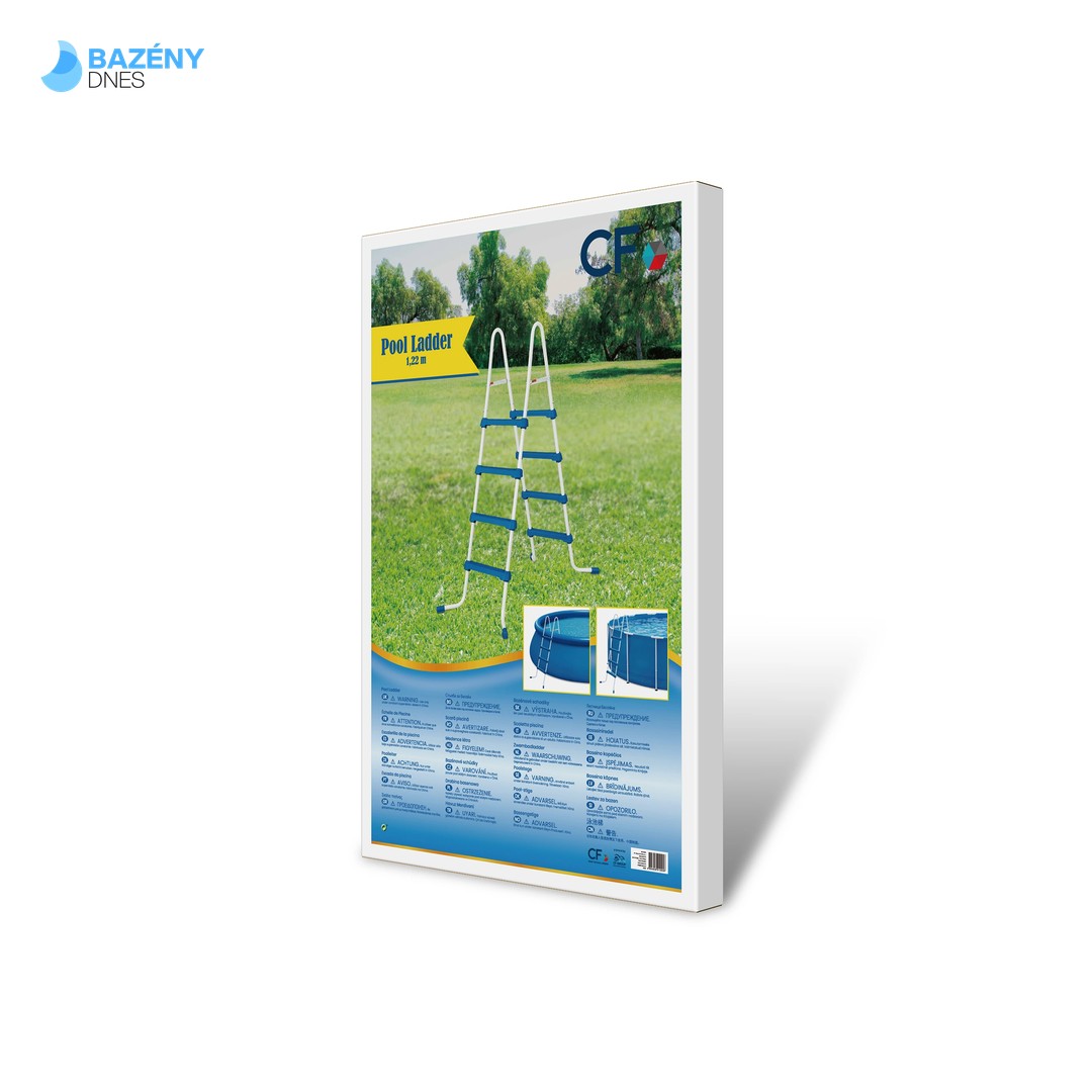 Bazénové schůdky CF pro nadzemní bazény 1, 22 m 7