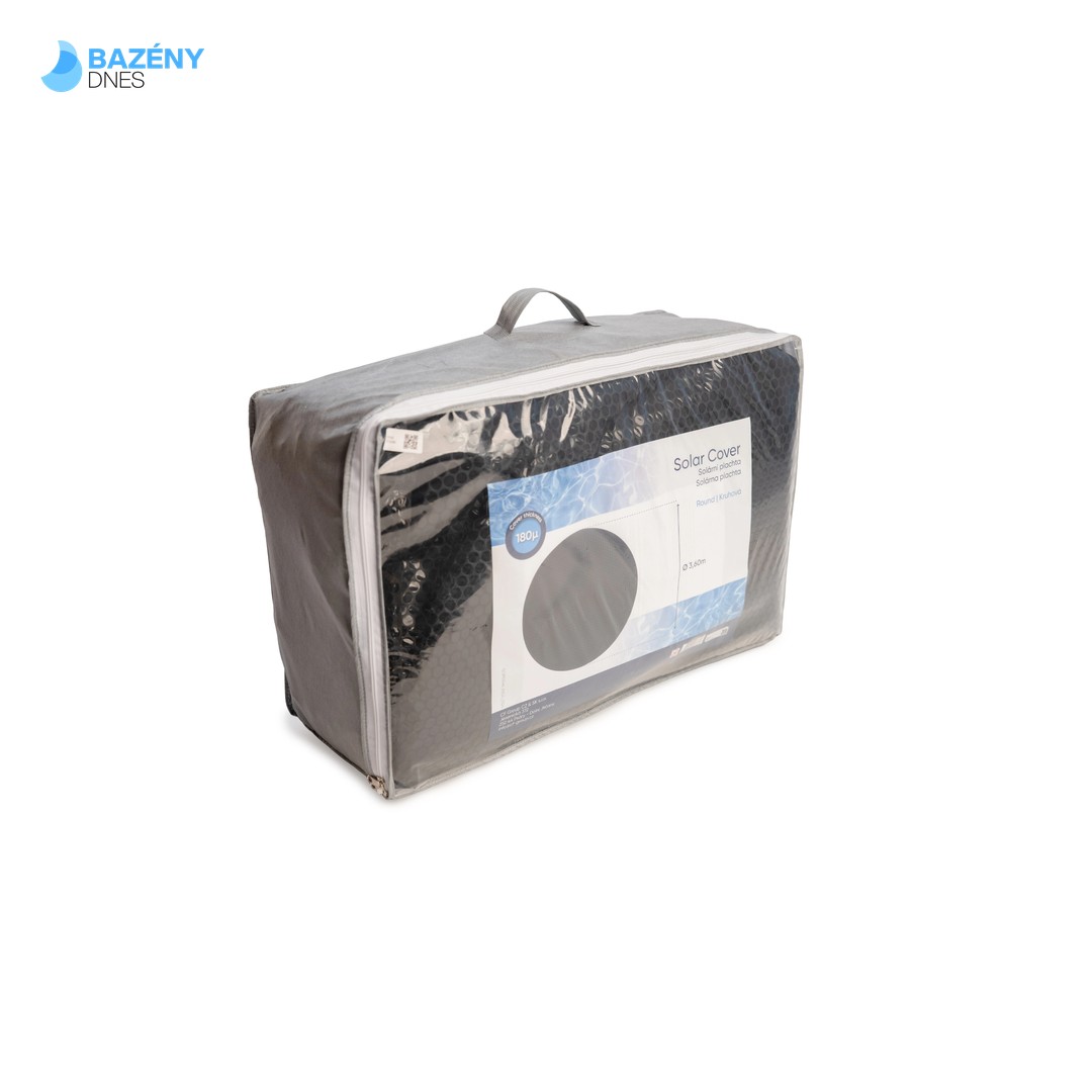 Solární plachta CF pro bazény s průměrem hladiny 3, 6 m ČERNÁ 4