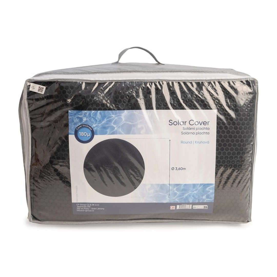 Solární plachta CF pro bazény s průměrem hladiny 3, 6 m ČERNÁ 3