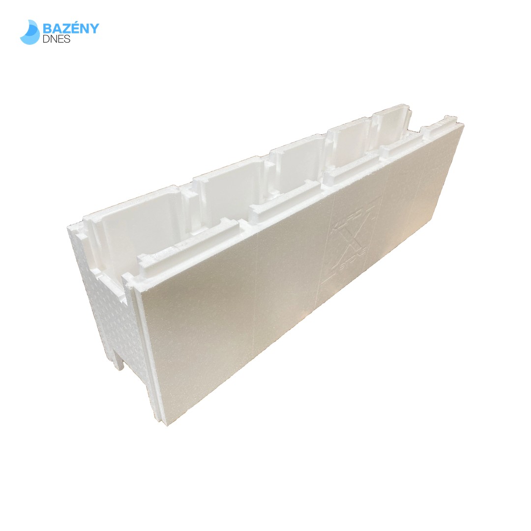 Sada tvárnic CF Block X P25 na bazén 7 x 3, 5 x 1, 5 m