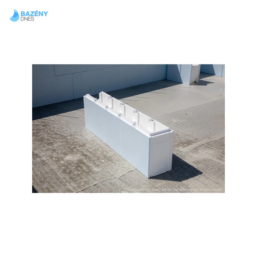 Sada tvárnic CF Block X P30 + P80 na bazén 6 x 3 x 1, 5 m 3