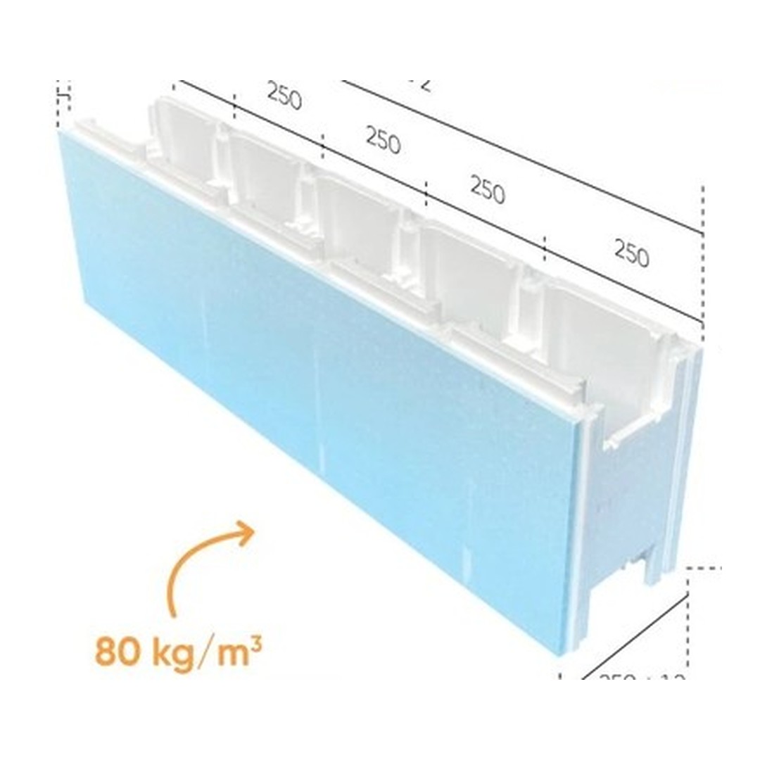CF Block X P30 + P80 medenceblokk készlet 7 x 3,5 x 1,5 m 4