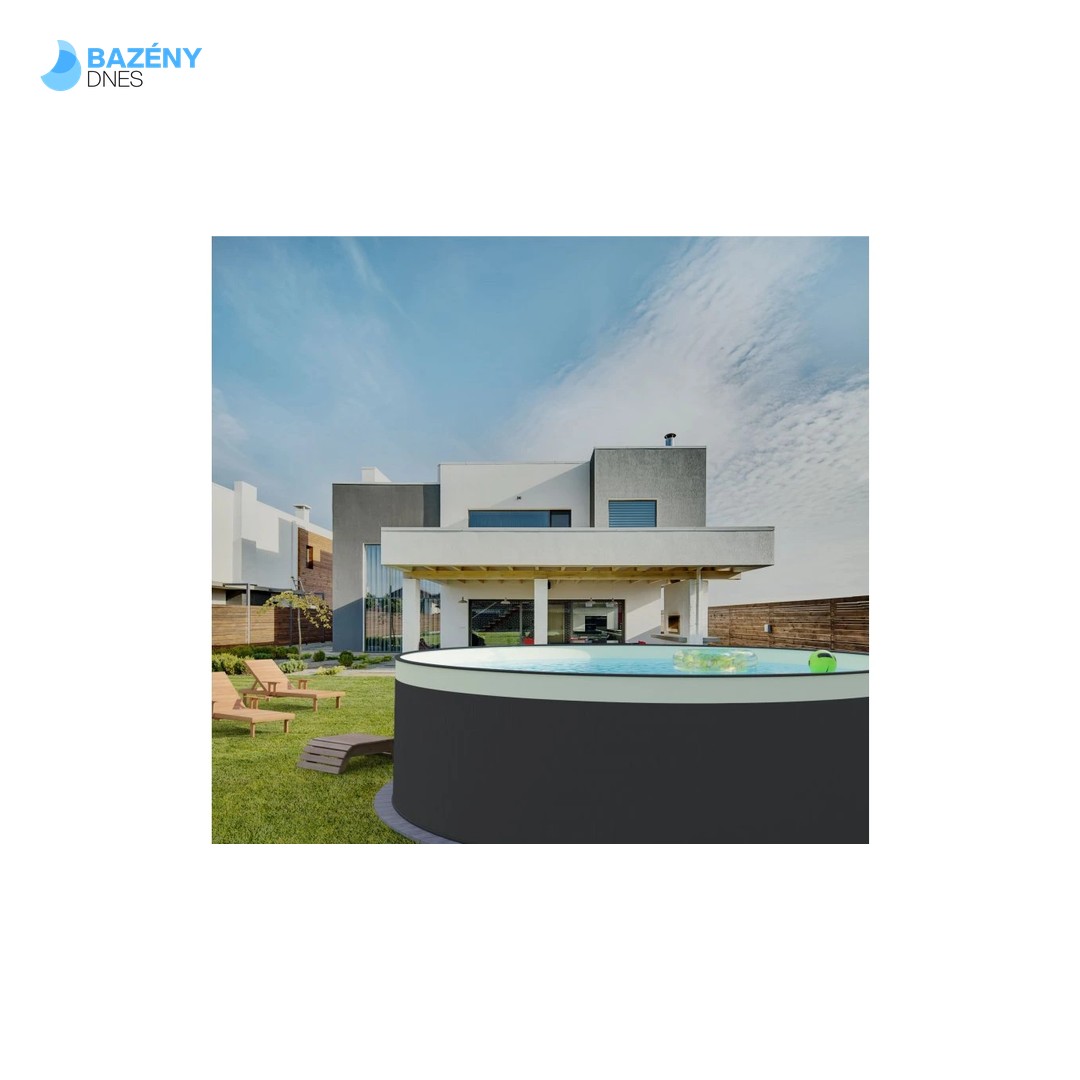 Bazén CF ANTRAZIT/White – samotný bazén 350 x 90 cm