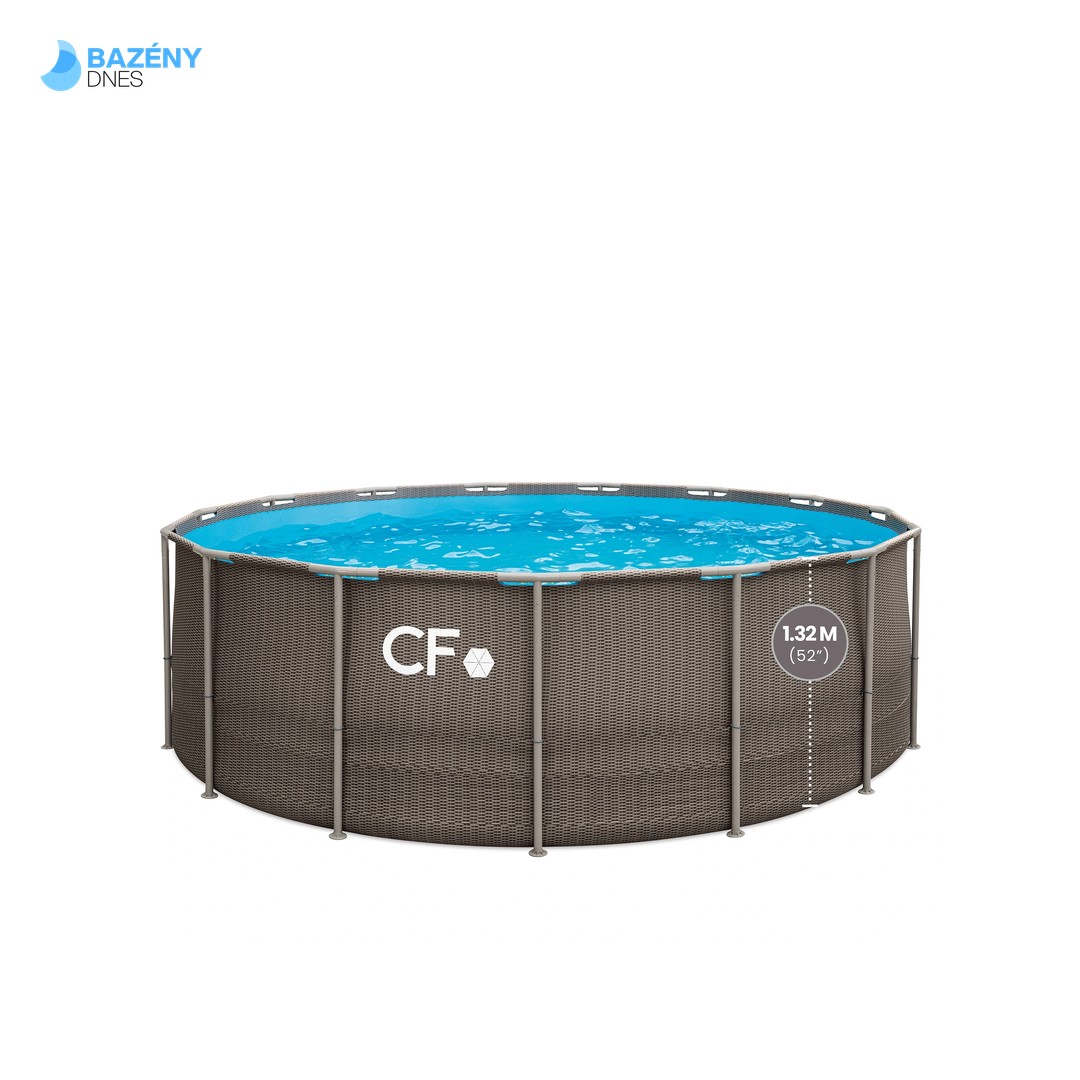 Bazén CF FRAME ratan - 457 x 132 cm