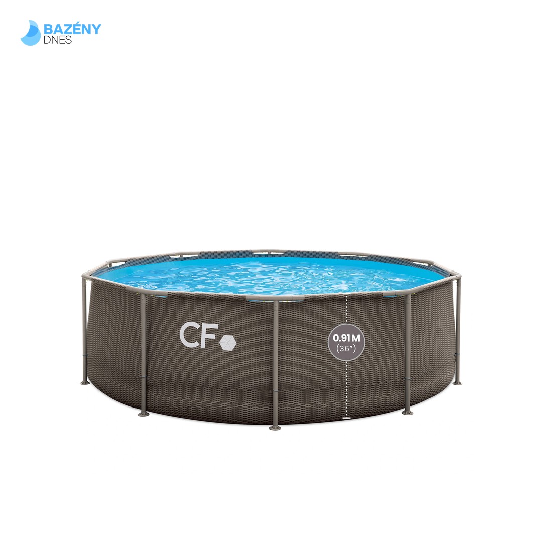 Bazén CF FRAME ratan - 305 x 91 cm
