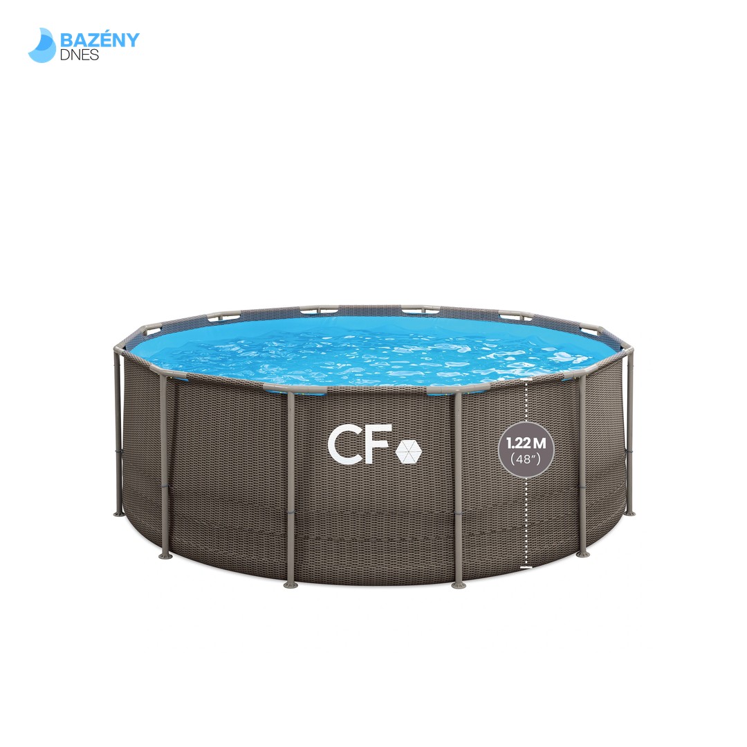 Bazén CF FRAME ratan - 366 x 122 cm