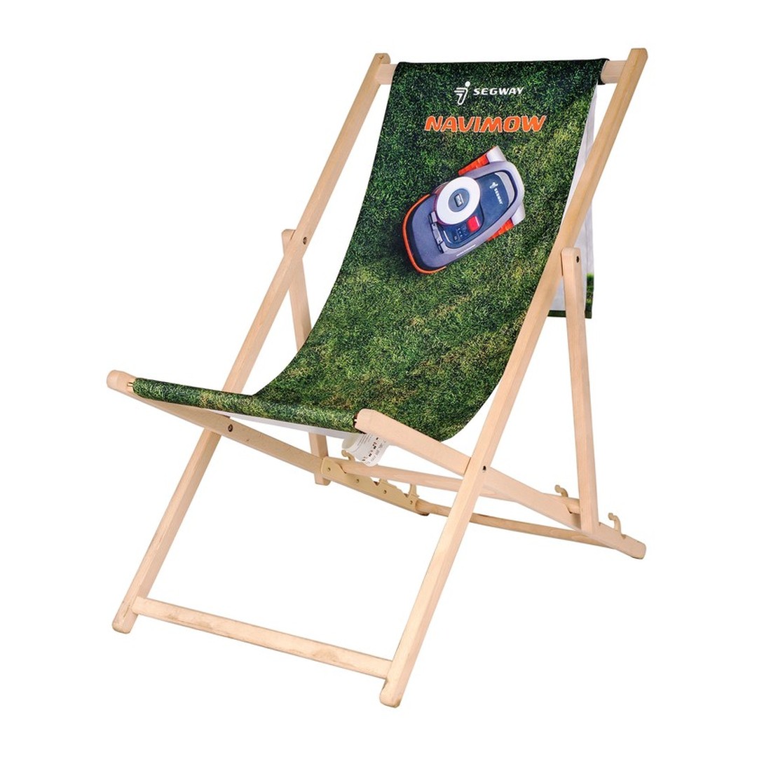 Plážové lehátko "Nerušit, sekám!" 2