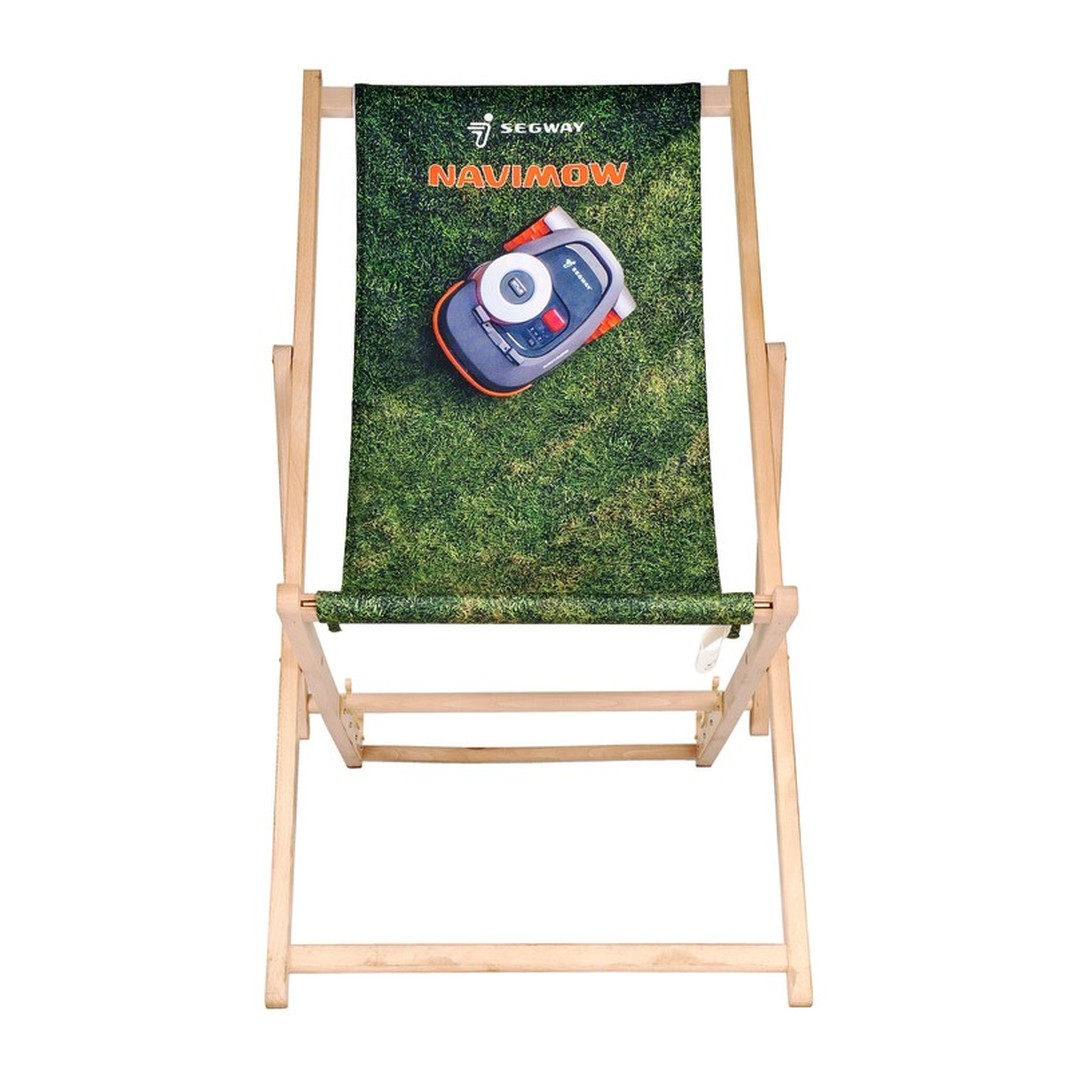 Plážové lehátko "Nerušit, sekám!" 5