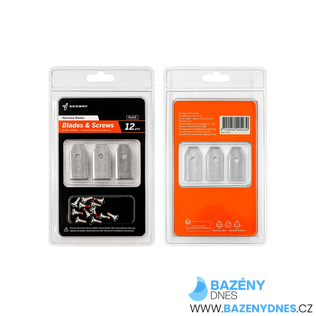Segway Sada náhradních nožů