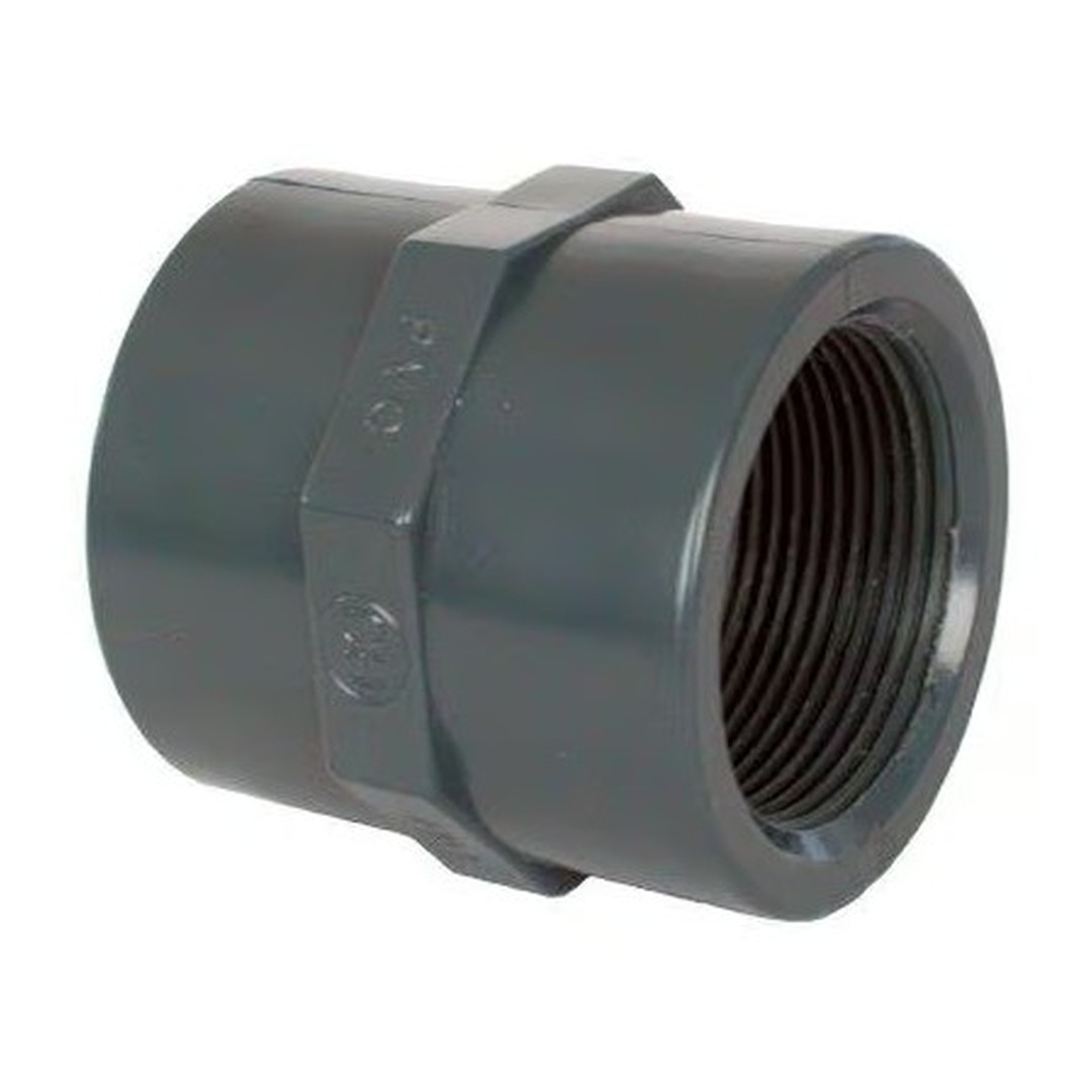 PVC tvarovka - Mufna 50 x 1 1/2“