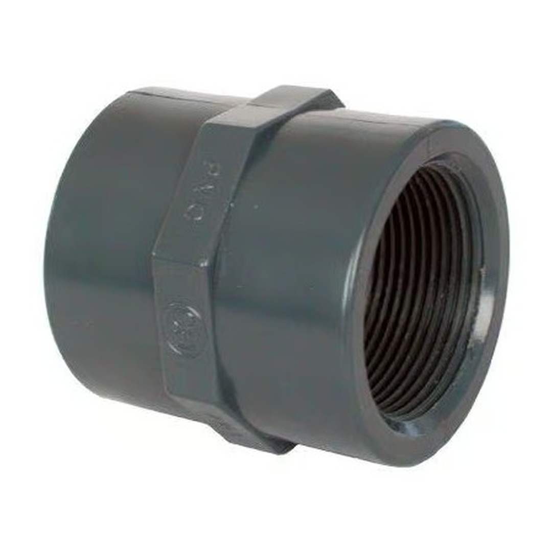 PVC tvarovka - Mufna 63 x 2“