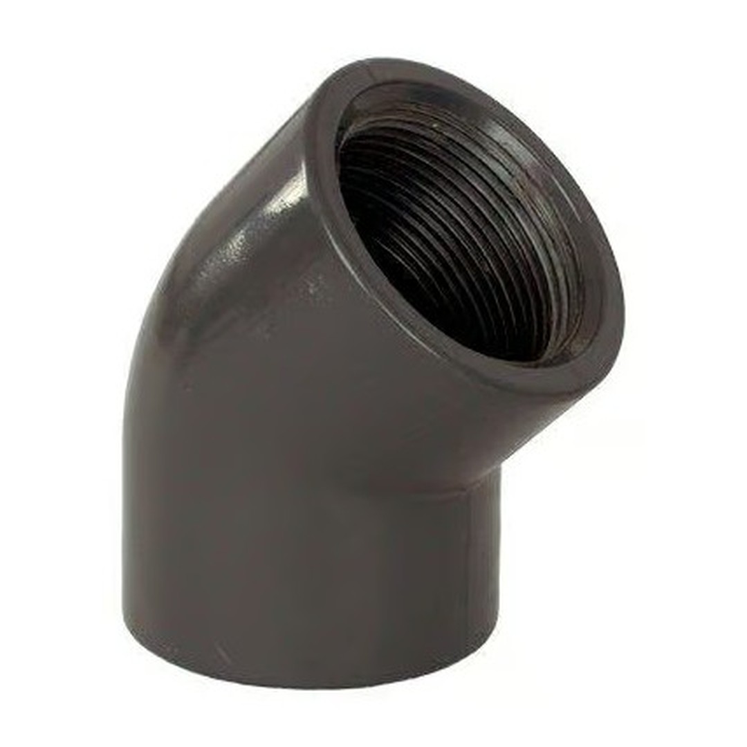 PVC tvarovka - Úhel 45° 63 x 2“ int.