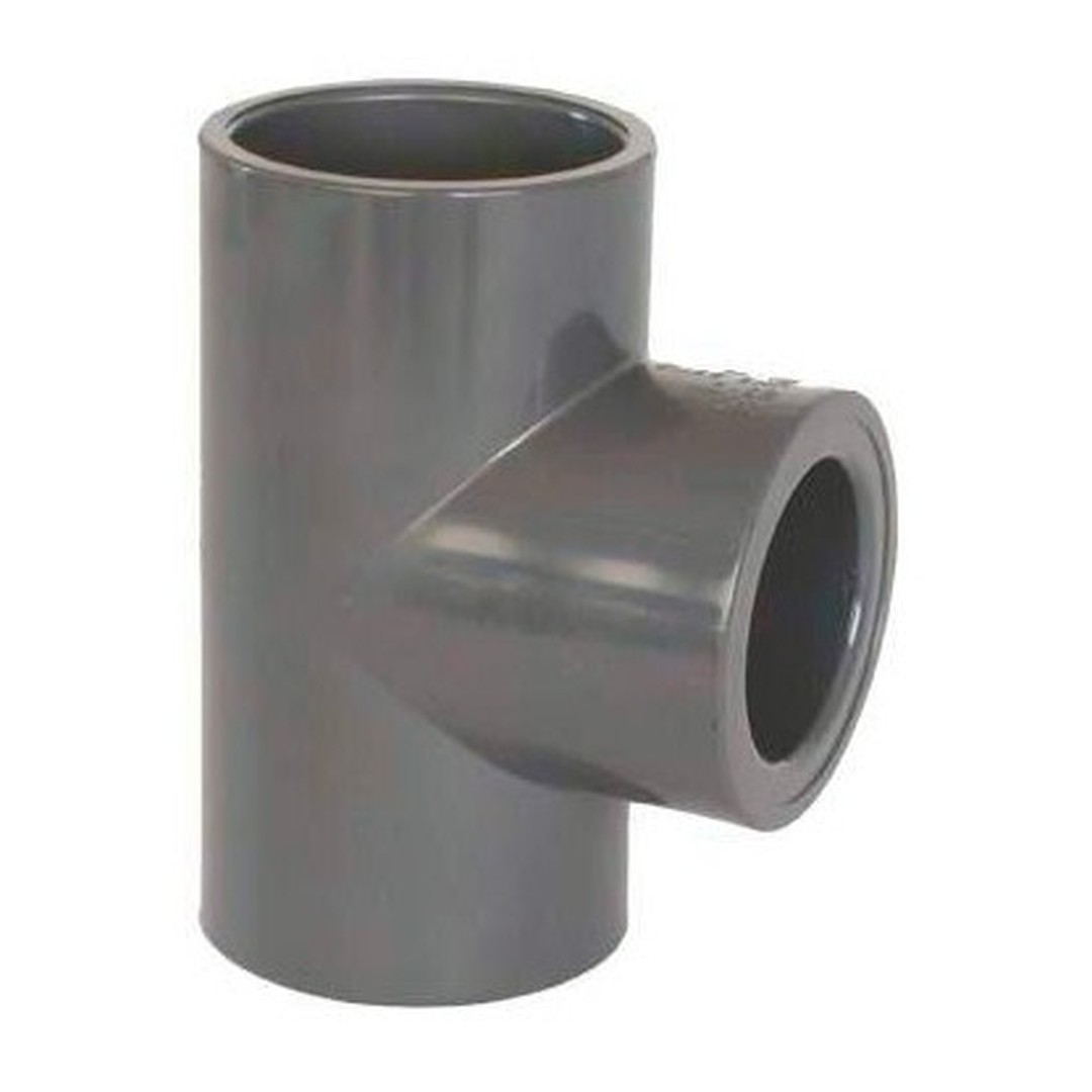 PVC tvarovka - T - kus 90° redukovaný 250 x 110 mm