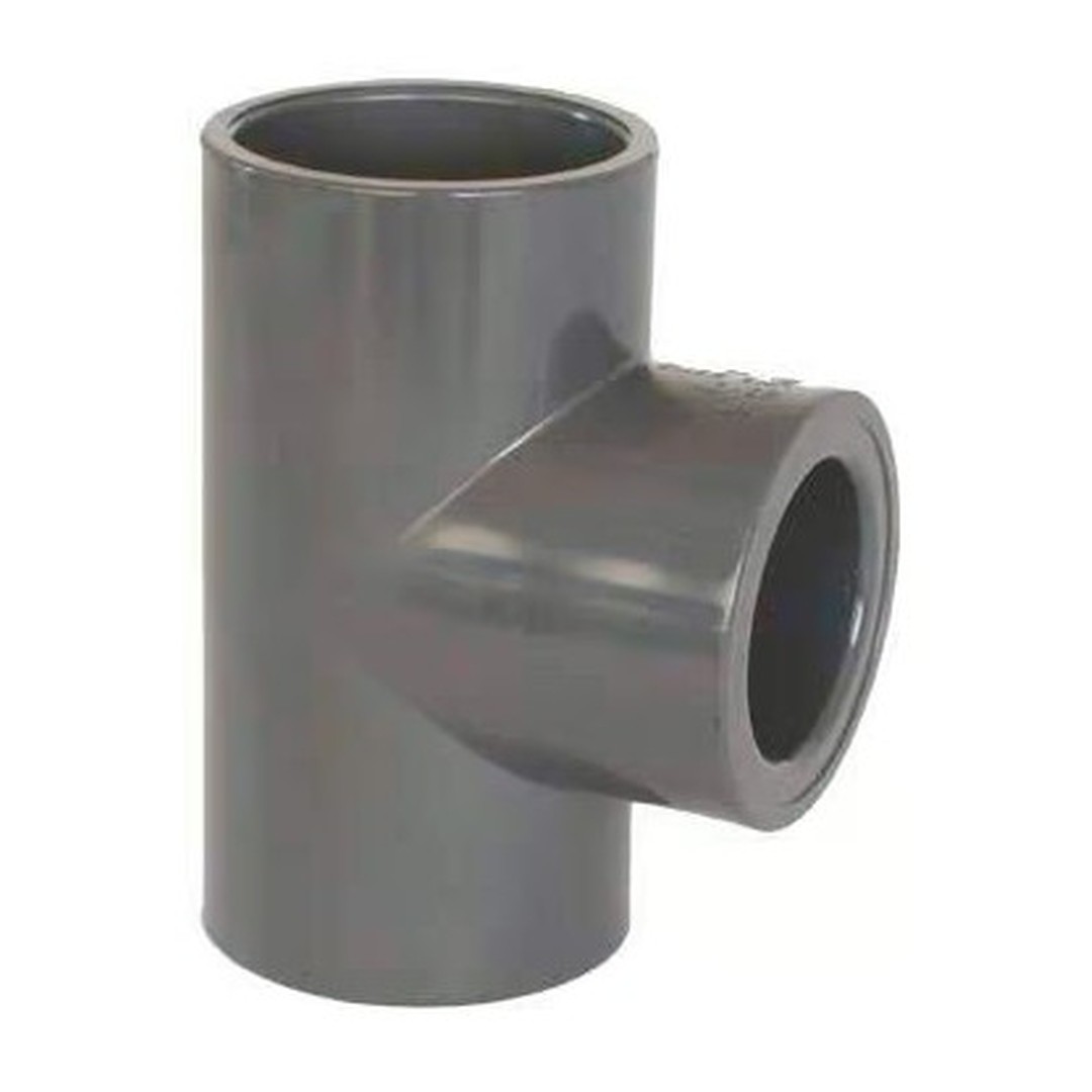 PVC tvarovka - T - kus 90° redukovaný 63 x 50 mm