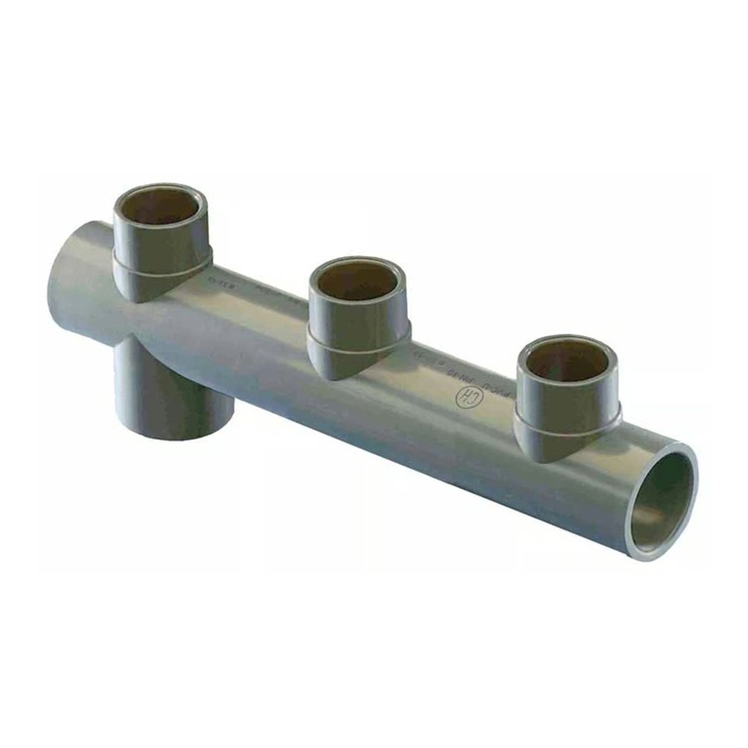 Trojcestné potrubí - středové