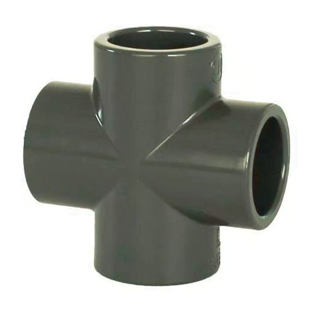 PVC tvarovka - Kříž 40 mm