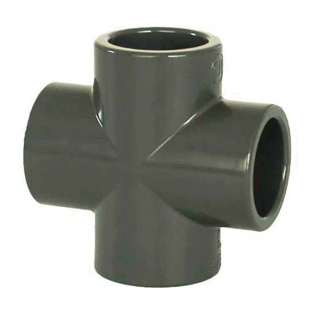 PVC tvarovka - Kříž 63 mm