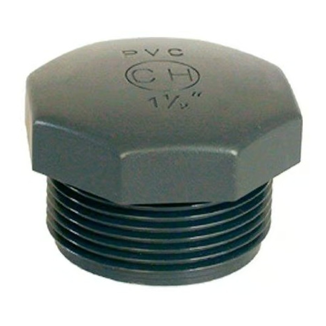 PVC tvarovka - Zátka 1/2“ ext.